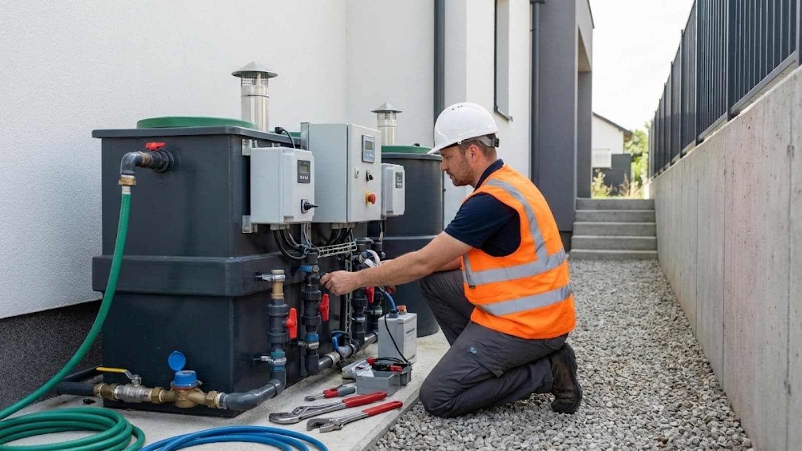 A qué distancia de una casa puede estar una planta de tratamiento de aguas residuales
