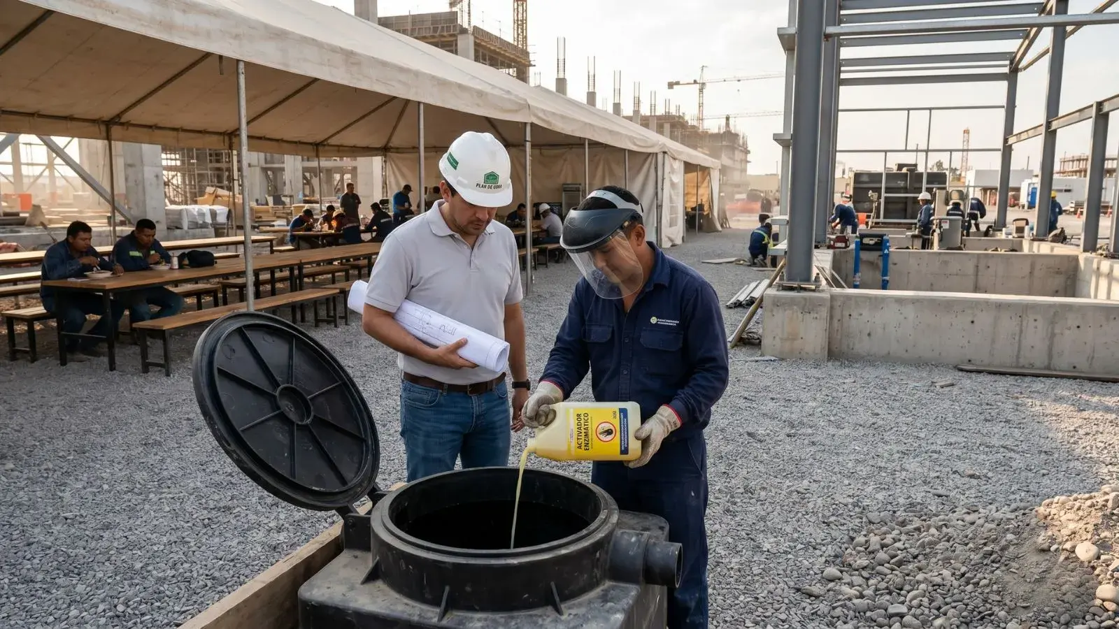 Enzimas para limpieza de sanitarios