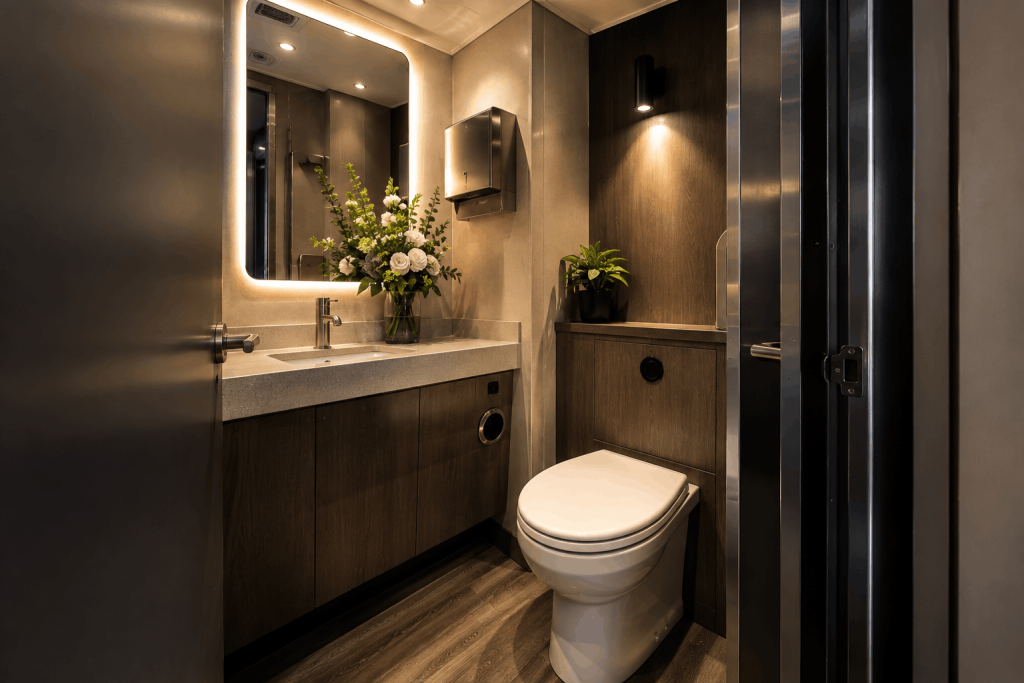 Baños deluxe y baños portátiles VIP en Guatemala: comodidad premium para tus eventos