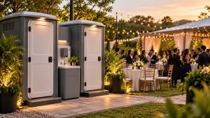 Baños deluxe para graduaciones en Guatemala: comodidad que acompaña un evento especial